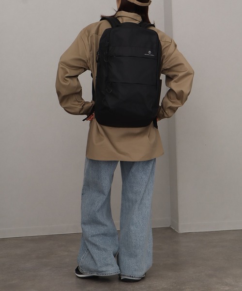 MICHAEL LINNELL（マイケル リンネル）の「【MICHAEL LINNELL/マイケルリンネル】A.R.M.S Backpack/アームズ バックパック(容量：約23L）（バックパック/リュック・メンズ・ブラック・FREE）」の18枚目の写真