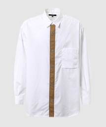 コットンブロード パッカリング ベーシック シャツ（シャツ/ブラウス