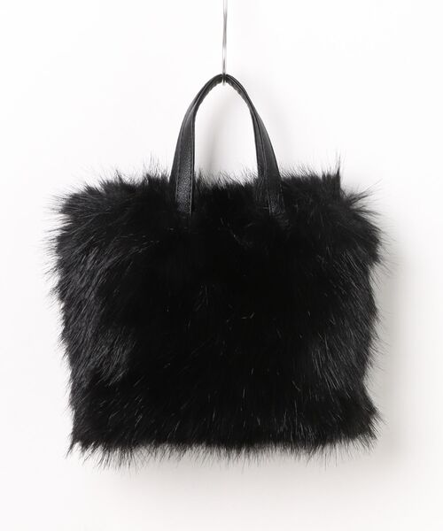 HUIT bouquet(ユイット)の「セレクト エコファー バッグ HUIT(トートバッグ・レディース・ブラック/キャメル/ブルーグレー/ベージュ・フリー)」の21枚目の写真