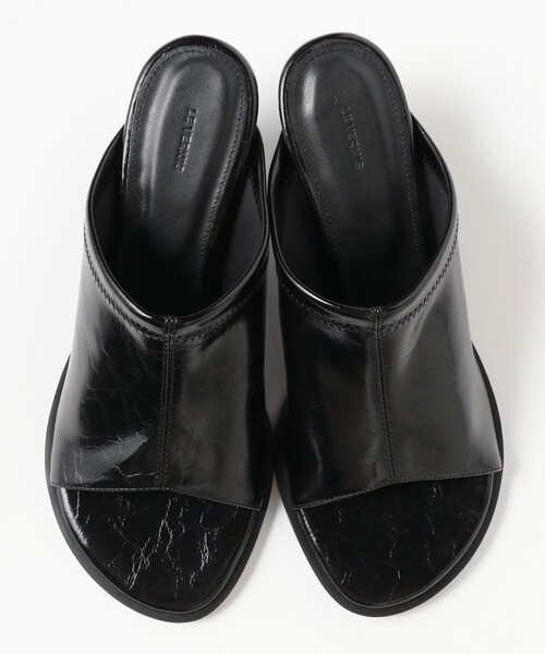 Ray BEAMS（レイビームス）の「【別注】LE VERNIS / ストレッチ ミュール（サンダル・レディース・ブラック/シルバー・23/24/25/24.5/23.5）」の13枚目の写真