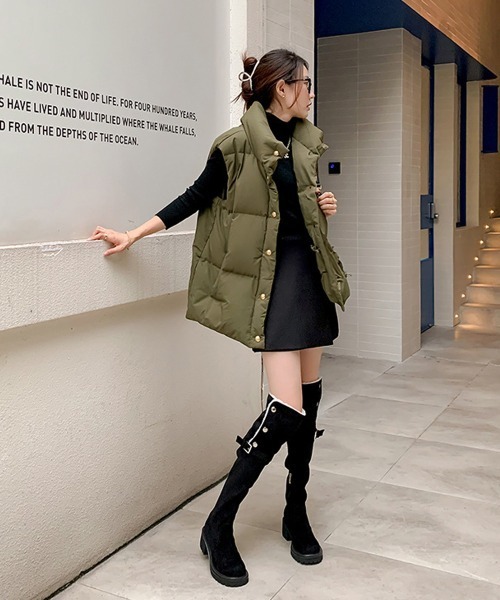 【セール】ニーハイブーツ ロングブーツ スエード調（ブーツ）｜Miniministore（ミニミニストア）