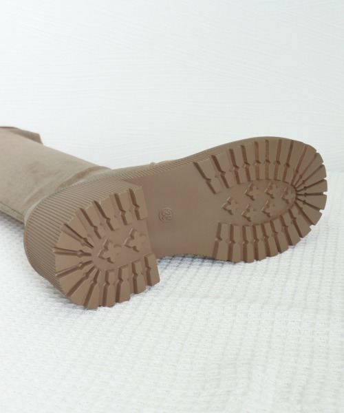 【セール】ニーハイブーツ ロングブーツ スエード調（ブーツ）｜Miniministore（ミニミニストア）