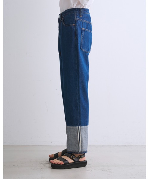 Traditional Weatherwear(トラディショナルウェザーウェア)の「UNIONSLACKS 301DCB(デニムパンツ・レディース・ブルー系1・XS/S)」の4枚目の写真