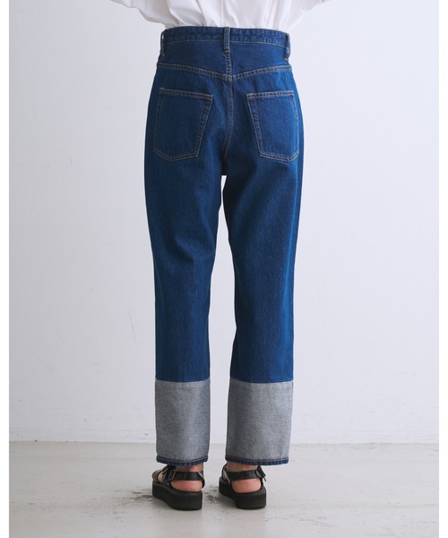 Traditional Weatherwear(トラディショナルウェザーウェア)の「UNIONSLACKS 301DCB(デニムパンツ・レディース・ブルー系1・XS/S)」の5枚目の写真