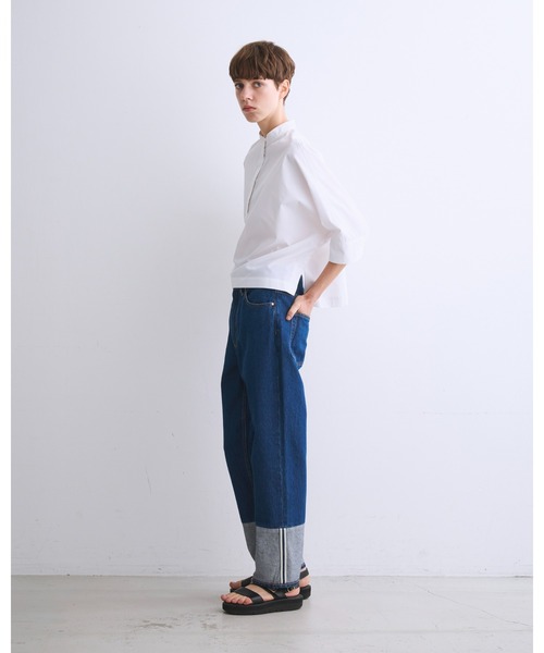 Traditional Weatherwear(トラディショナルウェザーウェア)の「UNIONSLACKS 301DCB(デニムパンツ・レディース・ブルー系1・XS/S)」の2枚目の写真
