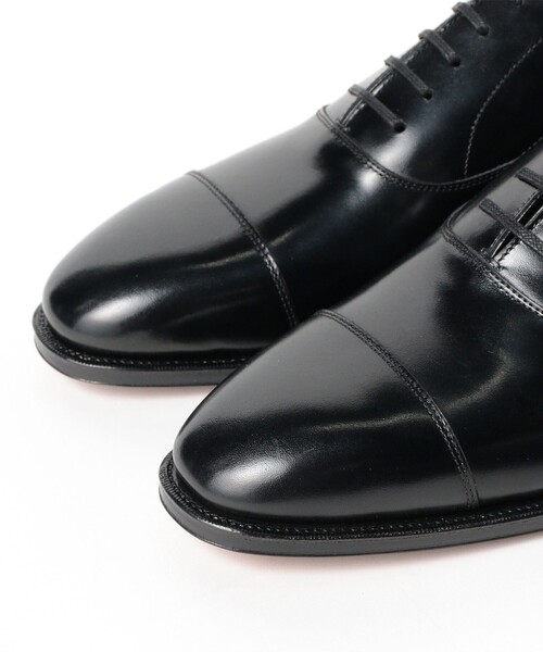 BEAMS F（ビームスエフ）の「【ビームスの百名品】5アイレット キャップトウ シューズ（ドレスシューズ・メンズ・ブラック・8.5inch/8inch/7.5inch/7inch/6.5inch/6inch/5.5inch/5inch）」の14枚目の写真