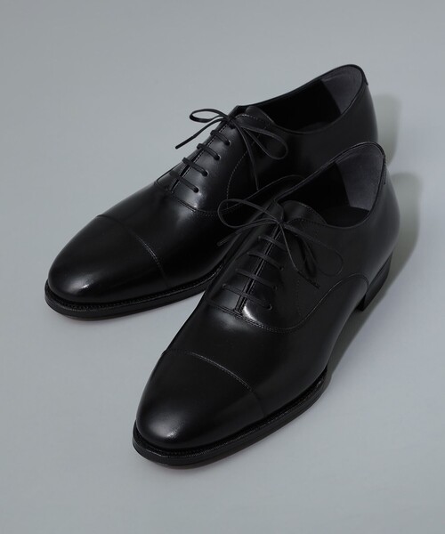 BEAMS F（ビームスエフ）の「【ビームスの百名品】5アイレット キャップトウ シューズ（ドレスシューズ・メンズ・ブラック・8.5inch/8inch/7.5inch/7inch/6.5inch/6inch/5.5inch/5inch）」の5枚目の写真