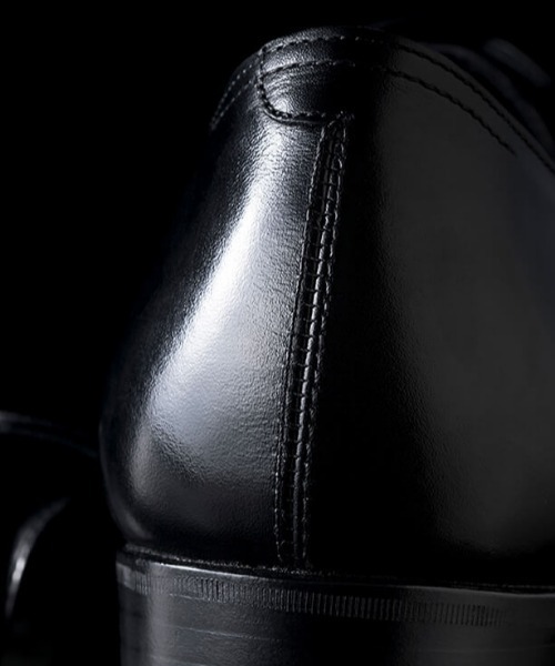 BEAMS F（ビームスエフ）の「【ビームスの百名品】5アイレット キャップトウ シューズ（ドレスシューズ・メンズ・ブラック・8.5inch/8inch/7.5inch/7inch/6.5inch/6inch/5.5inch/5inch）」の4枚目の写真