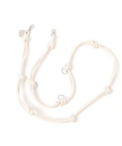 tiny tiny（ティニーティニー）の「カスタムPUショルダーストラップ[tiny tiny(ティニーティニー)]（スマホグッズ・レディース・グレー/アイボリー・0）」の8枚目の写真