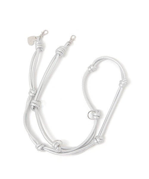 tiny tiny（ティニーティニー）の「カスタムPUショルダーストラップ[tiny tiny(ティニーティニー)]（スマホグッズ・レディース・グレー/アイボリー・0）」の9枚目の写真