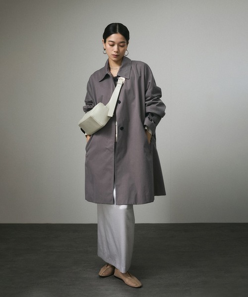 SALON adam et rope テントシルエットステンカラートレンチコート SALON adam et rope'（サロン アダム エ ロペ）の「2WAYテント