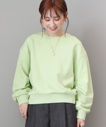 AMERICAN HOLIC | タックスリーブスウェット(スウェット)