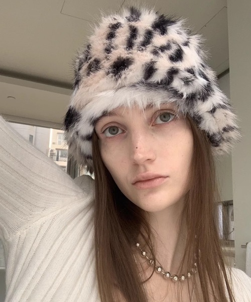 SANSeLF（サンセルフ）の「【LONSLAN】レオパードファーバケットハット sanal24a040（ハット・レディース・レオパード・FREE）」の19枚目の写真