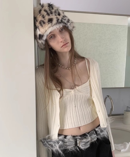 SANSeLF（サンセルフ）の「【LONSLAN】レオパードファーバケットハット sanal24a040（ハット・レディース・レオパード・FREE）」の20枚目の写真