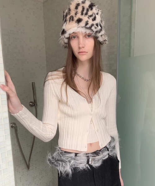 SANSeLF（サンセルフ）の「【LONSLAN】レオパードファーバケットハット sanal24a040（ハット・レディース・レオパード・FREE）」の14枚目の写真