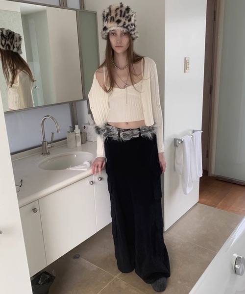 SANSeLF（サンセルフ）の「【LONSLAN】レオパードファーバケットハット sanal24a040（ハット・レディース・レオパード・FREE）」の7枚目の写真