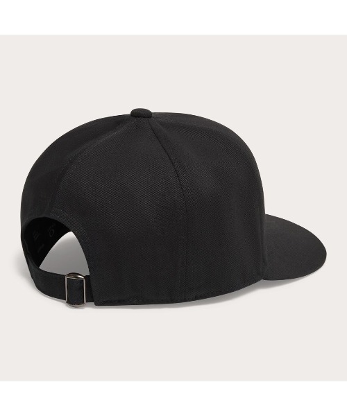 OAKLEY(オークリー)の「オークリー ESSENTIAL AD CAP 24.0 /HAT キャップ・帽子/TRAINING /スポーツ・ライフスタイル/OAKLEY(ハット・メンズ・ブラック系/ブラック×ホワイト/ブラック・U)」の9枚目の写真