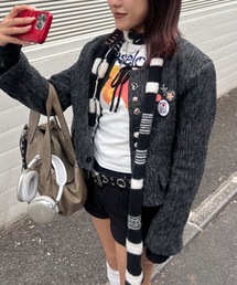 SHAGGIE | ツイードショートジャケット(ブルゾン)