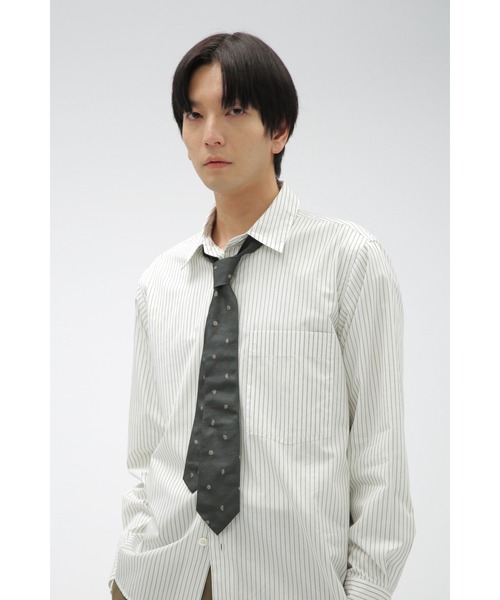 MARGARET HOWELL 長袖シャツ ネクタイ付き MARGARET HOWELL ネクタイ SUMMER PAISLEY TIE : ZOZOTOWN Yahoo!店