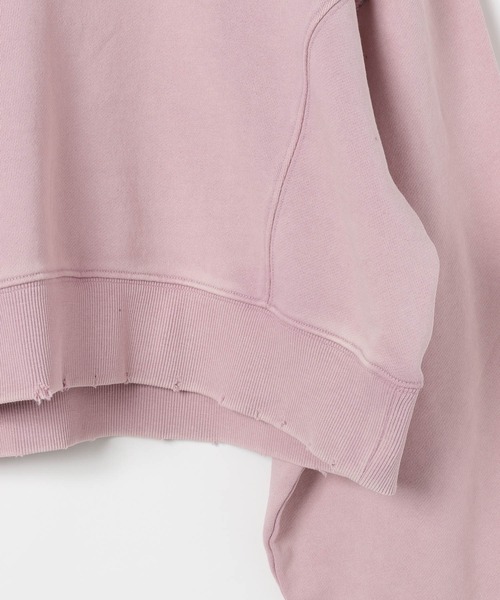 PAGEBOY（ページボーイ）の「ヴィンテージショートスウェット（スウェット・レディース・ピンク/ベージュ/チャコールグレー/オフホワイト・FREE）」の15枚目の写真