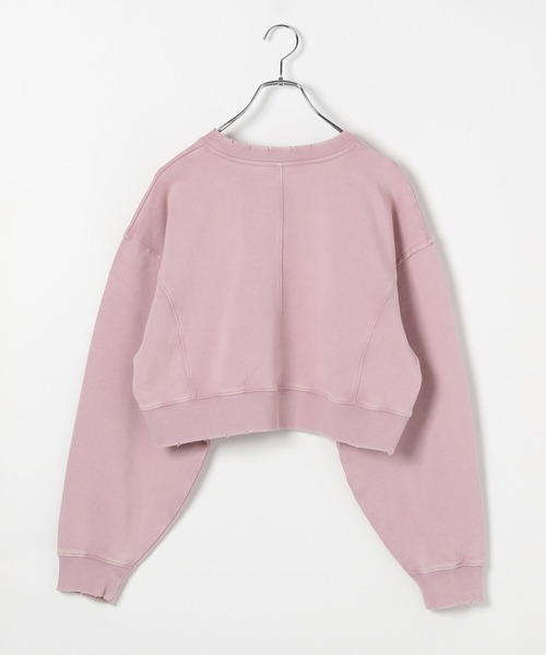 PAGEBOY（ページボーイ）の「ヴィンテージショートスウェット（スウェット・レディース・ピンク/ベージュ/チャコールグレー/オフホワイト・FREE）」の19枚目の写真