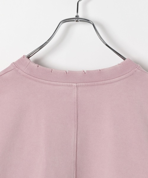 PAGEBOY（ページボーイ）の「ヴィンテージショートスウェット（スウェット・レディース・ピンク/ベージュ/チャコールグレー/オフホワイト・FREE）」の18枚目の写真