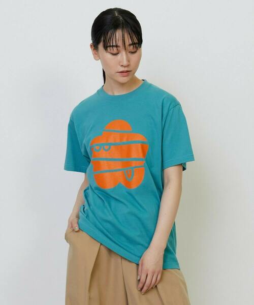 FRAPBOIS(フラボア)の「パークマークT(Tシャツ/カットソー・レディース・グリーン/ブラック/ピンク・1/2)」の14枚目の写真