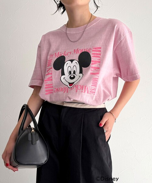【GOOD ROCK SPEED/グッドロックスピード】Disney Mickey半袖Tシャツ（Tシャツ/カットソー）｜fredy emue（フレディエミュ） 6,380円