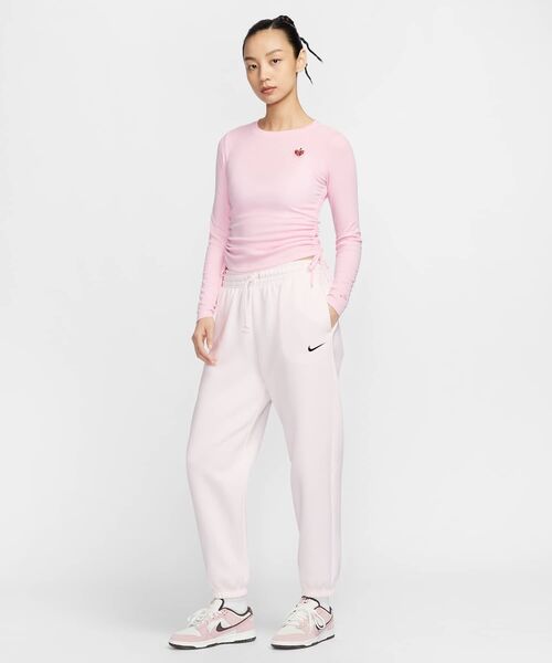 hkno 　Nike ナイキ　長袖ジップ シャツ US-Sサイズ ピンク NIKE ナイキ クラブ Tシャツ(ピンク) AR4999 686 カジュアル