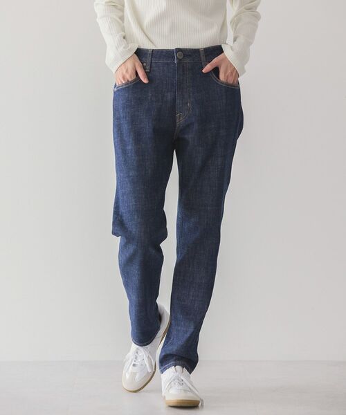 AMERICAN HOLIC（アメリカンホリック）の「テーパードデニム（デニムパンツ・レディース・ブルー系その他/ライトインディゴブルー/ワンウォッシュ・XL/L/M/S）」の12枚目の写真