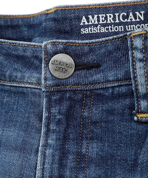 AMERICAN HOLIC（アメリカンホリック）の「テーパードデニム（デニムパンツ・レディース・ブルー系その他/ライトインディゴブルー/ワンウォッシュ・XL/L/M/S）」の21枚目の写真