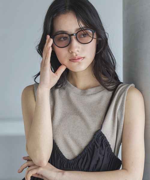 feepur（フェピュール）の「カラーレンズボストンサングラス（サングラス・レディース・グレー/ブラウン・FREE）」の9枚目の写真