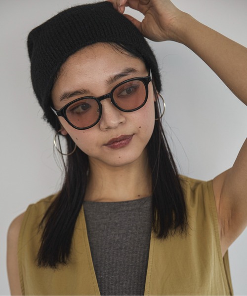 feepur（フェピュール）の「カラーレンズボストンサングラス（サングラス・レディース・グレー/ブラウン・FREE）」の10枚目の写真