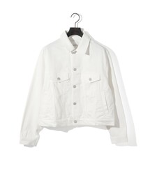 MIDIUMISOLID for Ladies ショートデニムジャケット