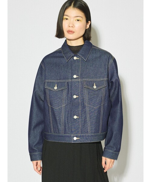 セール】MIDIUMISOLID for Ladies ショートデニムジャケット