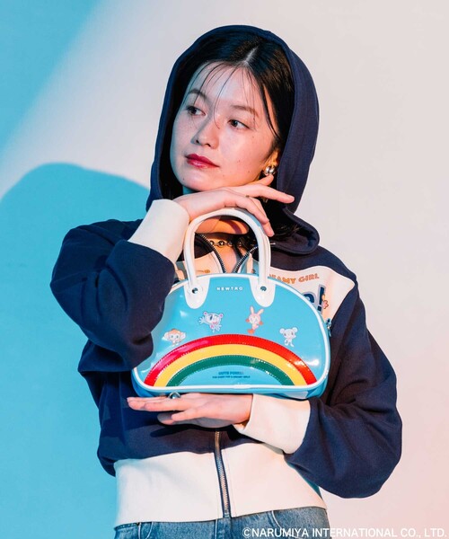 FREAK'S STORE（フリークスストア）の「ナルミヤキャラクターズ × FREAK'S STORE/ナルミヤキャラクターズ ナルミヤキャラクターズ エナメルバッグ（ハンドバッグ・レディース・その他・ONE SIZE）」の5枚目の写真