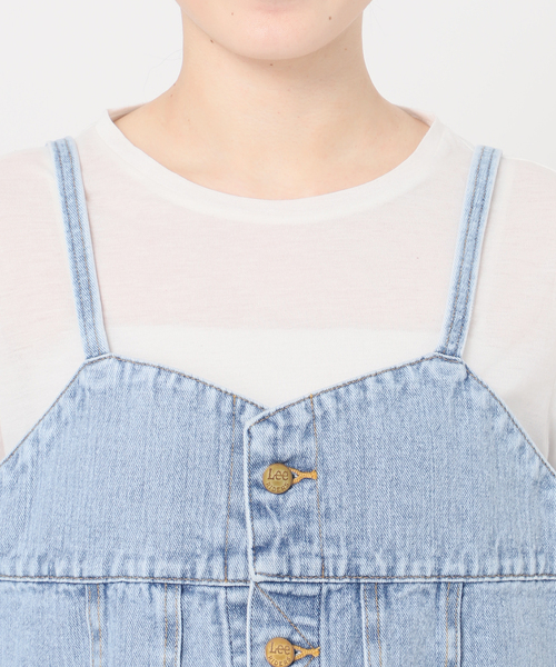B.C STOCK(ベーセーストック)の「LEE/リー BUSTIER ビスチェ(ベスト・レディース・ブルー・MEDIUM)」の20枚目の写真