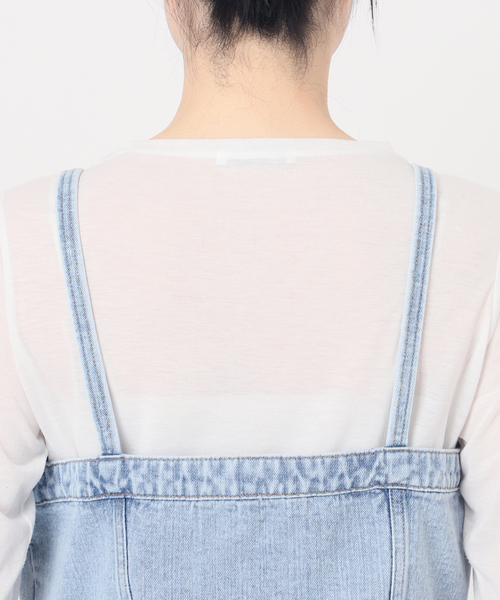 B.C STOCK(ベーセーストック)の「LEE/リー BUSTIER ビスチェ(ベスト・レディース・ブルー・MEDIUM)」の21枚目の写真
