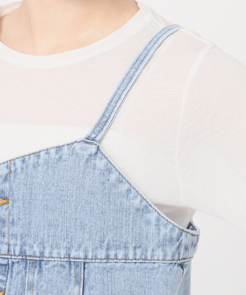 B.C STOCK(ベーセーストック)の「LEE/リー BUSTIER ビスチェ(ベスト・レディース・ブルー・MEDIUM)」の22枚目の写真