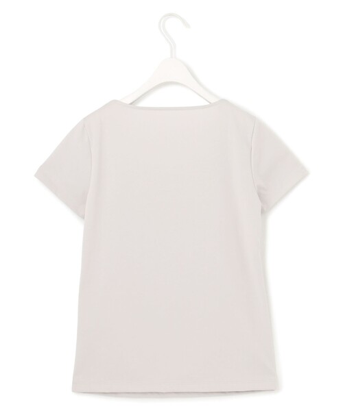 ICB(アイシービー)の「スーペリアジャージー Uネック半袖プルオーバー(Tシャツ/カットソー・レディース・ブラック系/ライトグレー系/アイボリー系・SMALL/MEDIUM/X-SMALL)」の7枚目の写真