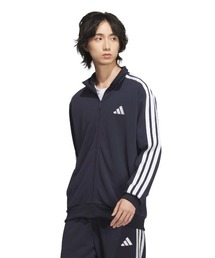 アディダス adidas スリーストライプス レギュラーフィット ダブルニット トラックジャケット