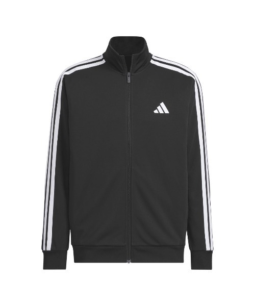 adidas(アディダス)の「アディダス adidas スリーストライプス レギュラーフィット ダブルニット トラックジャケット(ジャージ・メンズ・ブラック×ホワイト/ブルー系その他/ブラック×ブラック/ネイビー・LL/M/L/3L/S/XL)」の20枚目の写真