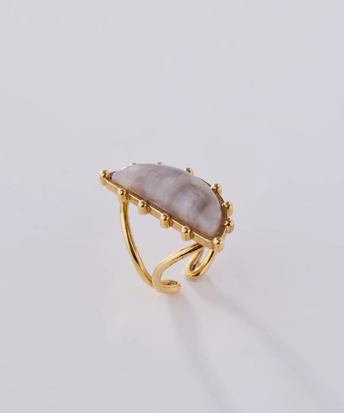 ADER(アデル)の「SABLE gem ring(リング・レディース・ゴールド・フリー)」の1枚目の写真