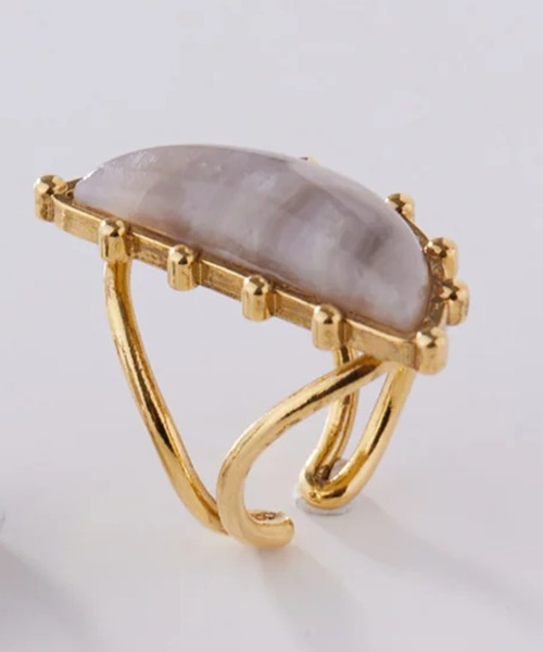 ADER(アデル)の「SABLE gem ring(リング・レディース・ゴールド・フリー)」の2枚目の写真