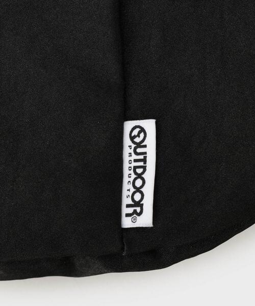 OUTDOOR PRODUCTS(アウトドアプロダクツ)の「【OUTDOOR PRODUCTS】別注 2WAYビッグショルダー(ショルダーバッグ・レディース・ブラック/ナチュラル・99)」の4枚目の写真