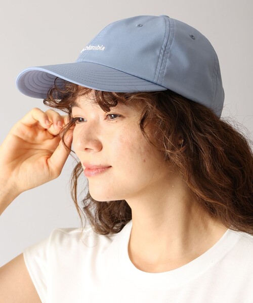 Columbia（コロンビア）の「UVカット Columbia/ サーモンパス ストレッチ キャップ /コロンビア（キャップ・レディース・グレー/ブラック/グリーン/ベージュ/ブルー・ONE SIZE）」の5枚目の写真
