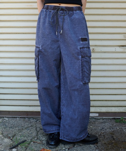 kutir（クティール）の「NYLON TECH CARGO PANTS／ナイロンテックカーゴパンツ（その他パンツ・メンズ・ブラック/ネイビー/ライトグレー/チャコールグレー/グレイッシュベージュ/ブラック系/ボルドー/ブラウン・SMALL/MEDIUM/LARGE）」の3枚目の写真