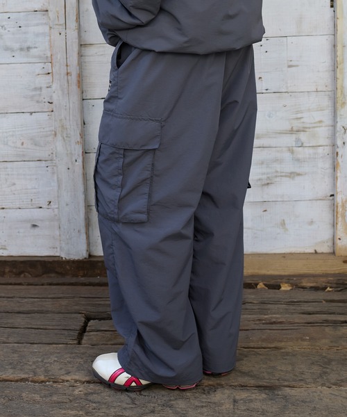 kutir（クティール）の「NYLON TECH CARGO PANTS／ナイロンテックカーゴパンツ（その他パンツ・メンズ・ブラック/ネイビー/ライトグレー/チャコールグレー/グレイッシュベージュ/ブラック系/ボルドー/ブラウン・SMALL/MEDIUM/LARGE）」の19枚目の写真