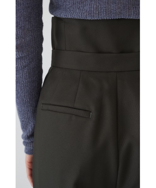 リムアーク Gabardine super high waist PT 現行品 Gabardine super high waist PT ギャバジンスーパーハイウエスト
