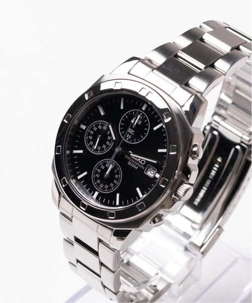 SEIKO（セイコー）の「【60】【ITN】【SEIKO】 クロノグラフ　カラーダイヤル　メタルベルト【海外モデル】（アナログ腕時計・メンズ・ホワイト/ブラック/グリーン/ブルー・FREE）」の3枚目の写真